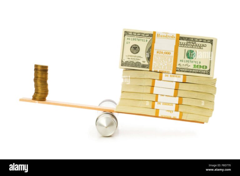 Comment calculer la valeur de l'argent au poids facilement 38 billets et pieces en equilibre sur une balance