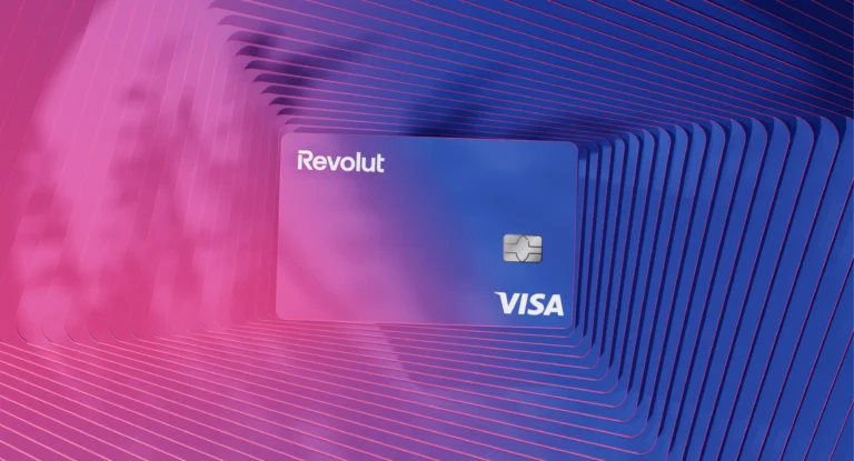 carte bancaire revolut avec animations numeriques