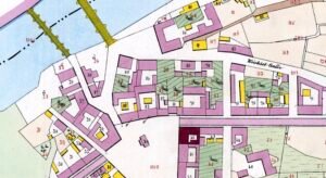 carte locale avec icone dinspection travail