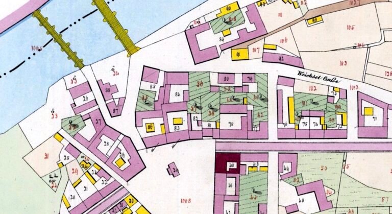 carte locale avec icone dinspection travail