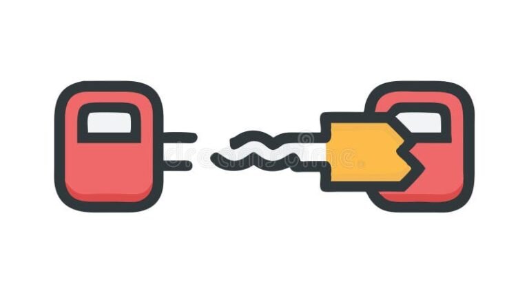 cle de voiture avec chaines brisees symboliques