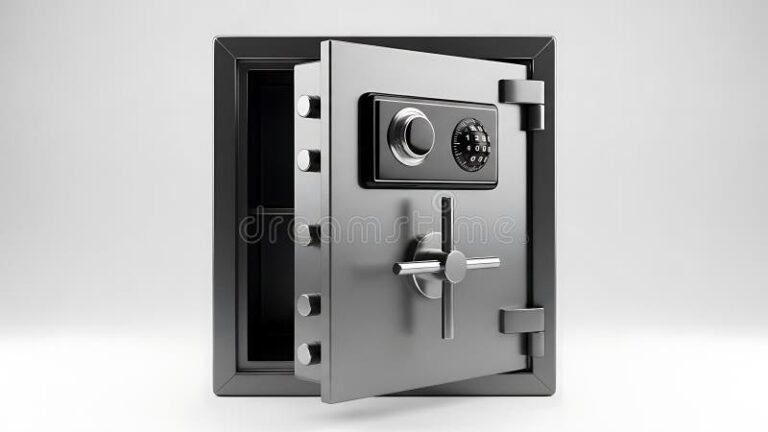 coffre fort moderne securise avec serrure digitale