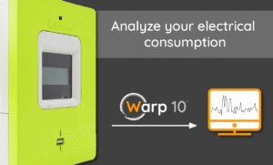 compteur linky affichant consommation electrique evolutive