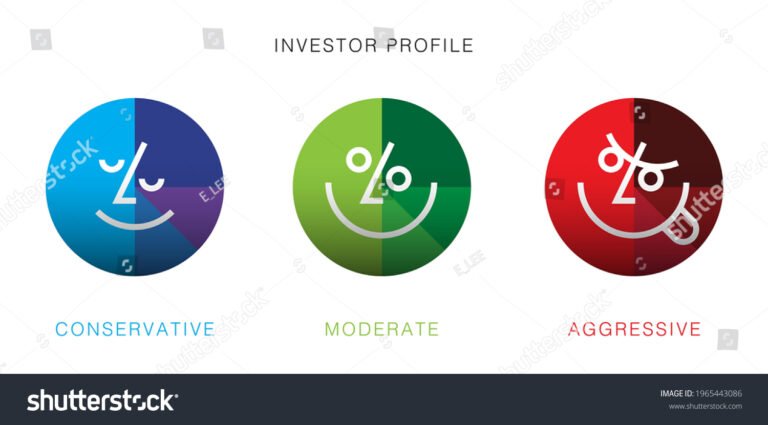 graphique colore illustrant profils investisseurs varies