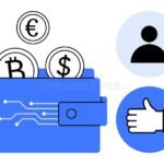 icones-de-pieces-et-porte-monnaie-numerique