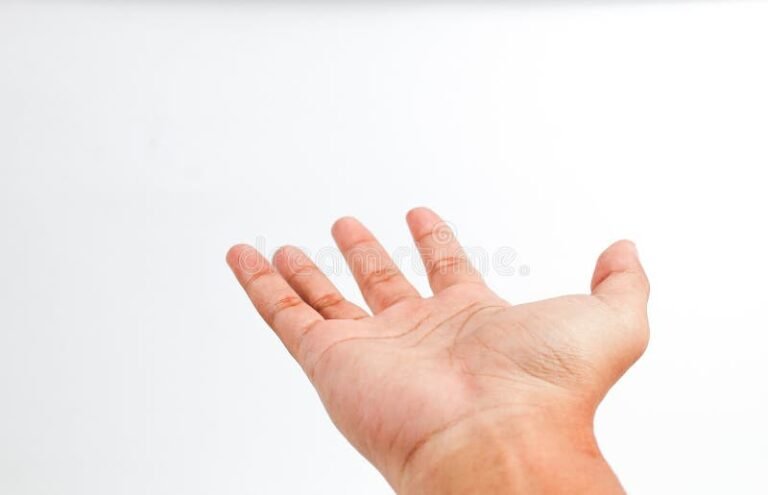 illustration personne demandant argent en main ouverte