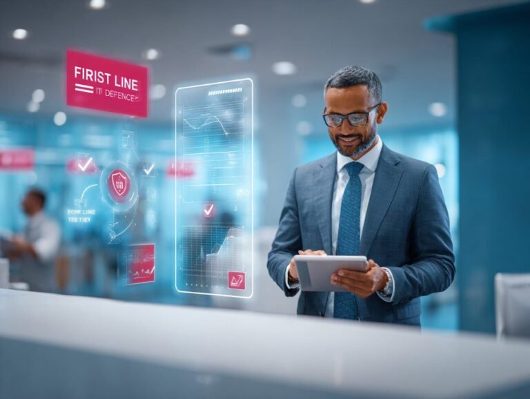 interface numerique securite gestion compte bancaire