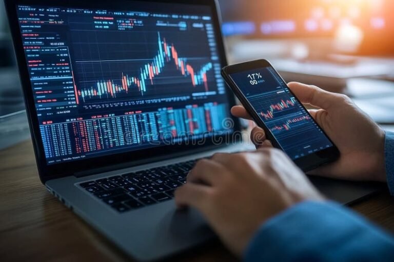 Comment Investir dans un PEA avec l'ETF iShares MSCI World 2 investisseur analysant graphiques boursiers modernes