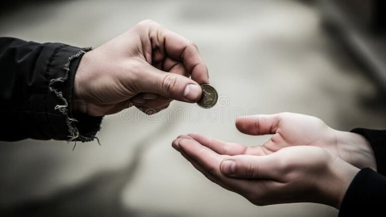 Comment Déclarer Une Donation à Une Association Pour Payez Moins D’impôts 9 main tendant un don a une association caritative