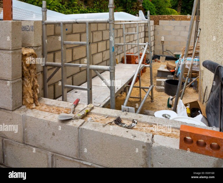 Quel Est Le Tarif Moyen Pour Ajouter Une Pièce Supplémentaire À Une Maison 26 maison en construction avec extension visible