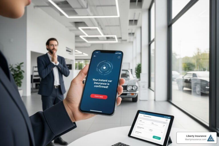 telephone et voiture agence assurance moderne