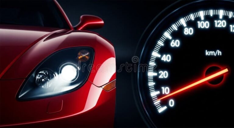 Comment Déclarer Vos Frais Réels d’Impôt Basés sur Les Kilomètres 9 voiture avec compteur kilometrique stylise lumineux